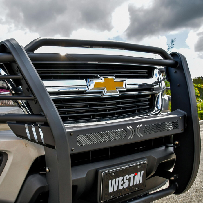 Westin Sportsman X Grille Guard Textured Black Steel Model 40-33845
