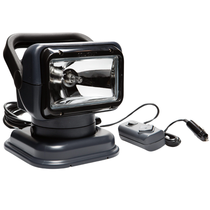 Golight Spotlight Halogen Permanent Mount Shoe Handheld Remote Black Model 5149