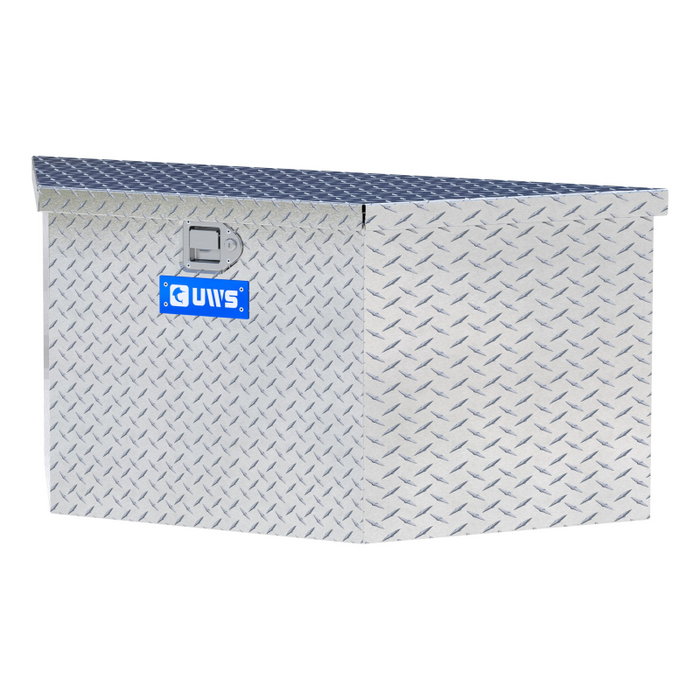 UWS Bright Aluminum 49" Trailer Tongue Box Model TBV-49