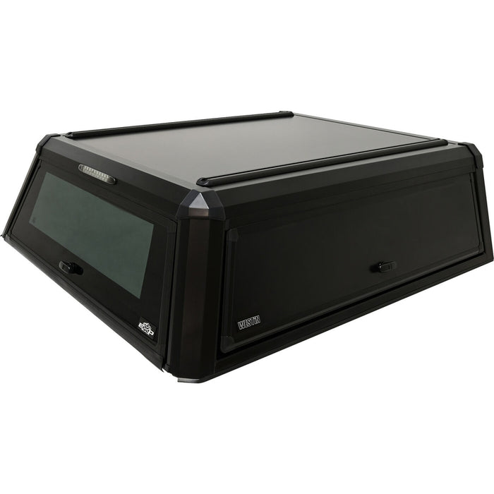Westin EXP Truck Cap with Sliding Front Glass Matte Black Model 16-11015S