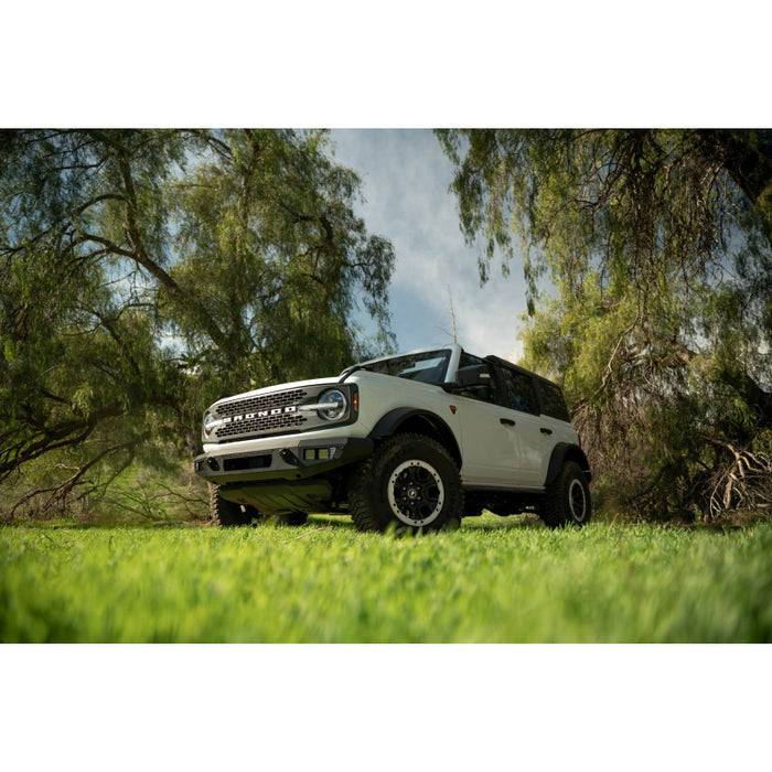 DV8 Offroad 2021-2025 Ford Bronco Oe Plus Series Front Bumper V2 Model FBBR-06