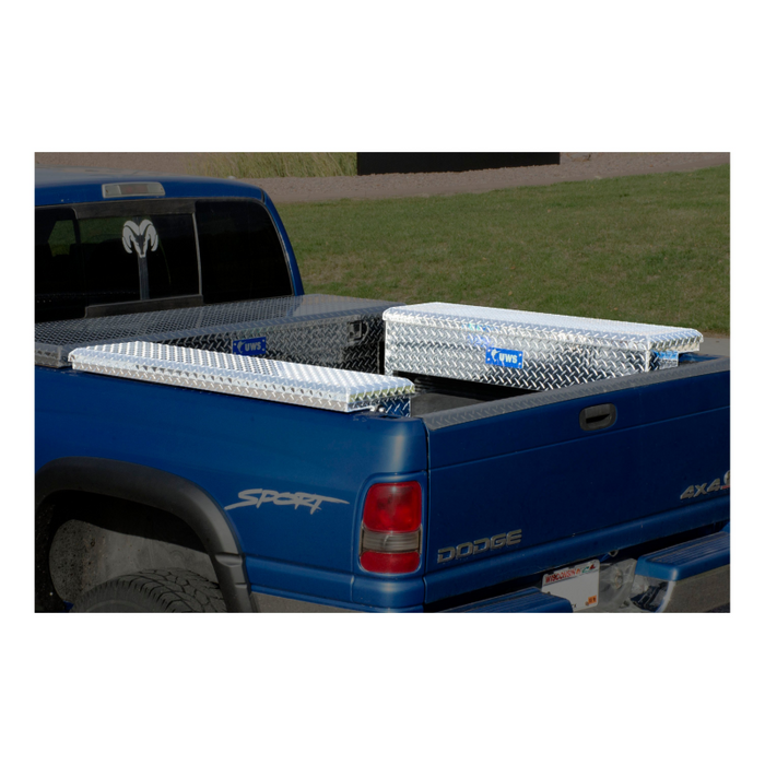 UWS Matte Black Hammerhead-Style 100-Gallon Steel-Aluminum Combo Transfer Tank Model ST-100HH-CB-MB
