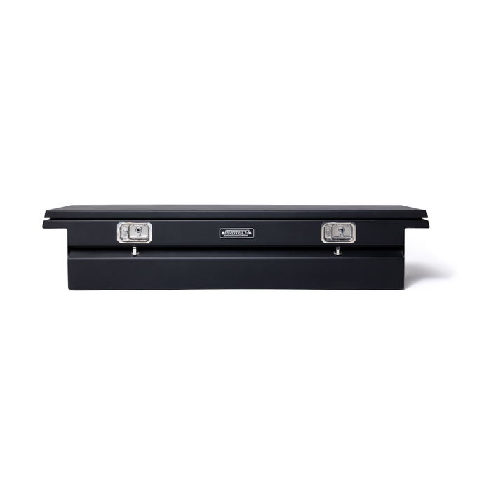 ProTech Crossover 15X20X74 Single Lid Box Textured Black Steel Low Profile Model 52-6221LP-TB