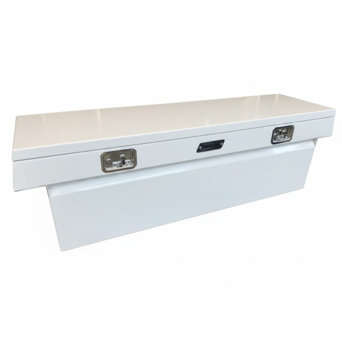 ProTech Crossover 18X20X74 Single Lid Box Gloss White Steel Standard Profile Model 52-6221-GW