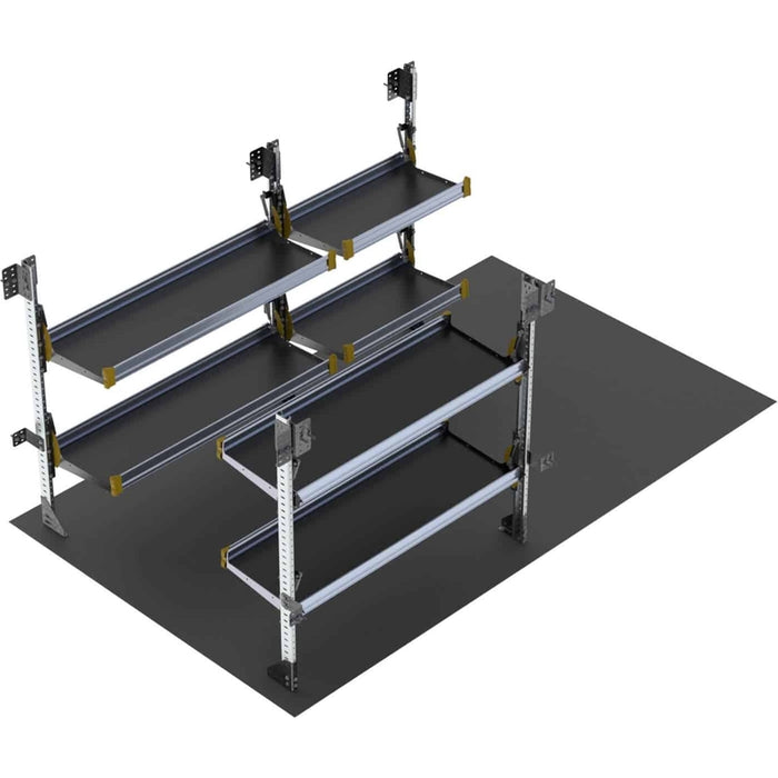 Ranger Design Delivery Van Shelving Package for 10' Box Truck-Enclosed Trailer Model BTS-19