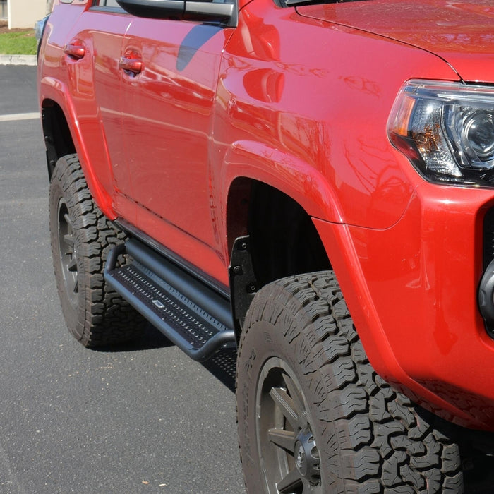 Go Rhino Dominator Xtreme D1 Side Steps with Rocker Panel Mounting Bracket Kit Model D14427T