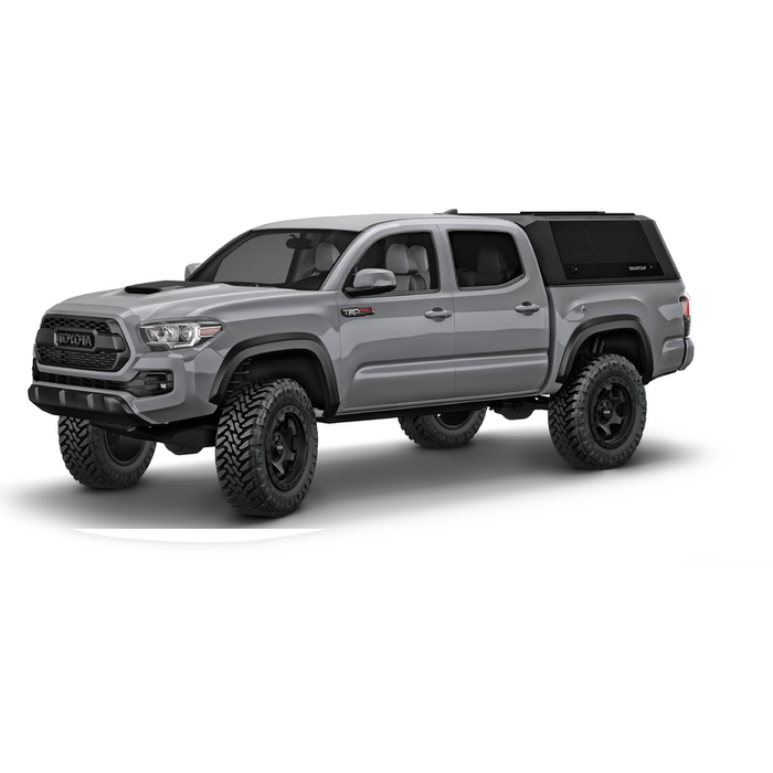 SmartCap Matte Black Truck Bed Cap EVO Sport Series w/ Vertical Locks Model EV1316-MB