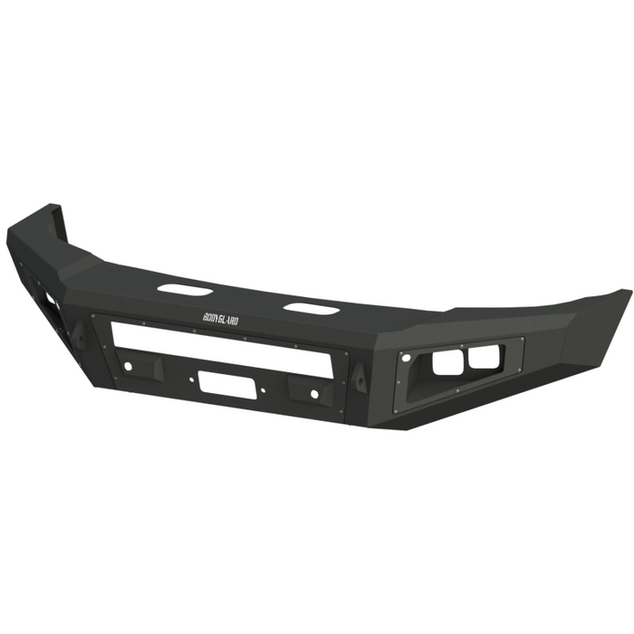 Bodyguard A2 Front Base - ACC Compatible Texture Black Powder Coat *Fits 450/550 Factory Fenders* Model CAF17DNTNN