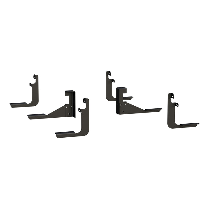 Luverne Regal 7 Black Stainless 78" Oval Side Steps Select Ford F250 F350 F450 F550 Model 277078-401723