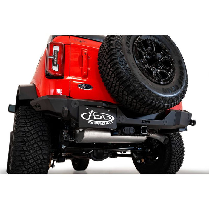 Addictive Desert Designs 21 - 23 Ford Bronco Rock Fighter Rear Bumper Model R23012NA01NA