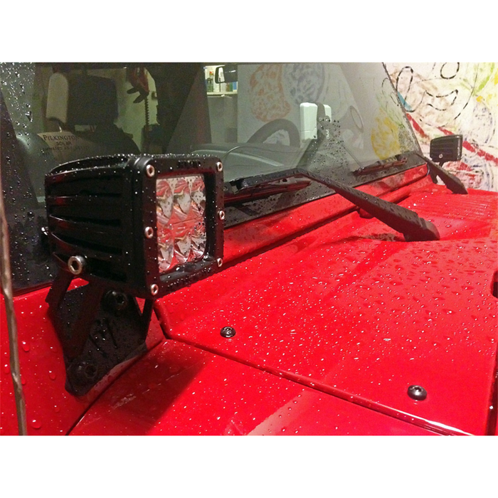 Rigid Industries A-Pillar Mount Kit, Fits D-Series or Radiance POD Lights Model 40331