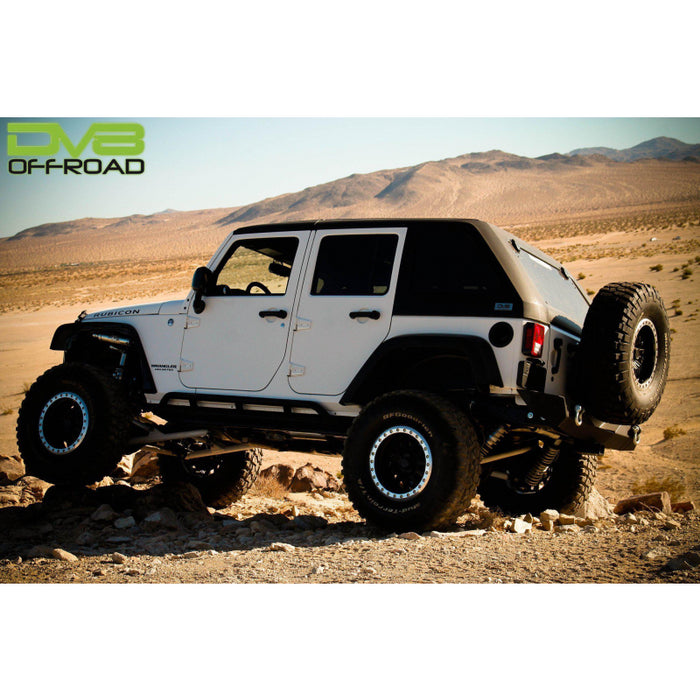 DV8 Offroad 2007-2018 Jeep Wrangler JKU 4-Door Fastback Hard Top Model HT07FB42