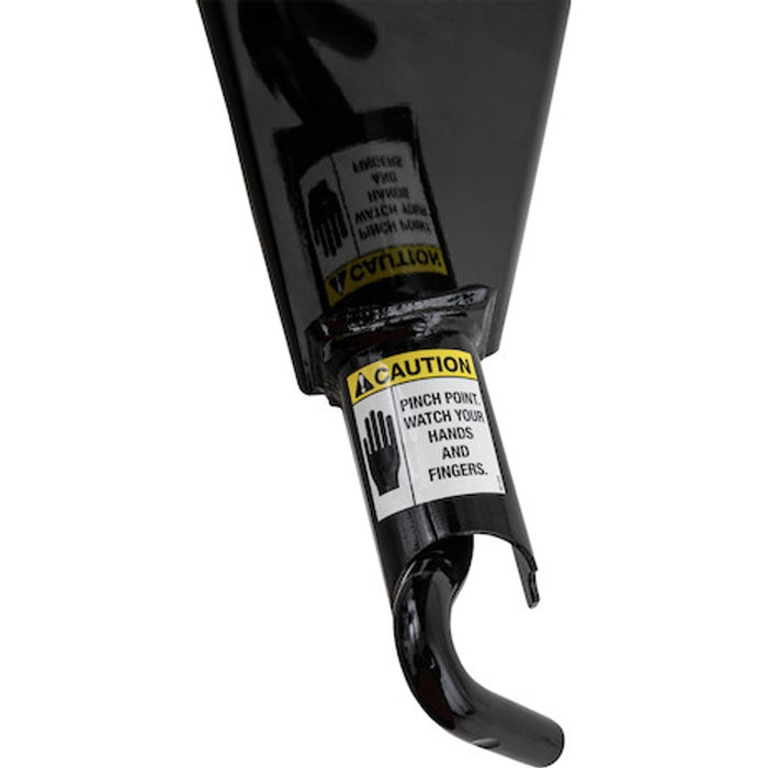 Buyers Products 12 Inch Heavy-Duty Side Pin 4 Inch Square Jack - No Handle Model 5331411
