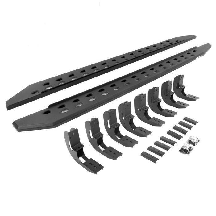Go Rhino RB20 Slim Line Running Boards with Mounting Brackets Kit Model 69404880SPC