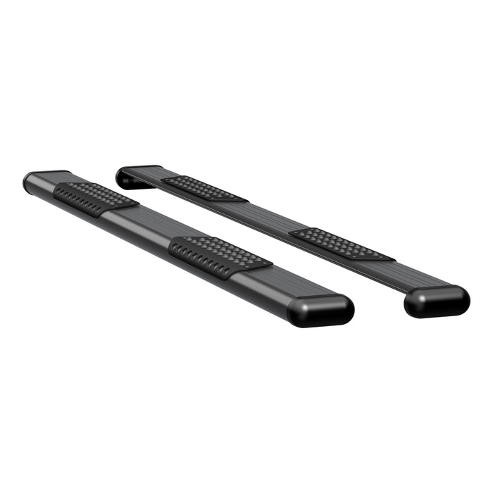 Luverne O-Mega II 6" x 88" Black Aluminum Step Nerf Bars Model 584088-571632