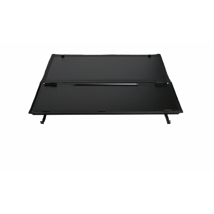 TrailFX Hard Tri-Fold Tonneau Cover Low Profile Black Plastic Model TFX5527