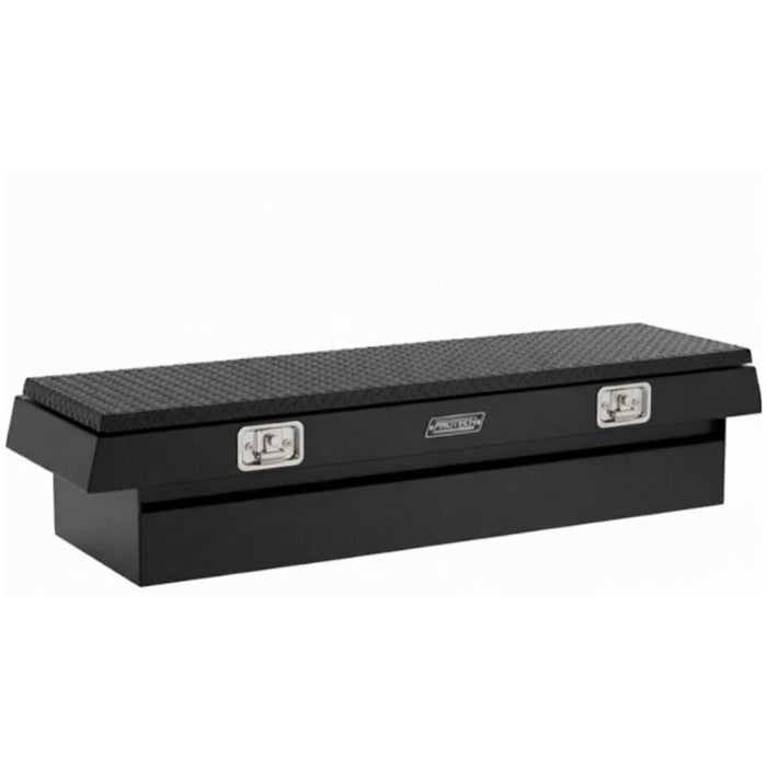 ProTech Crossover 15X20X70 Single Lid Box Diamond Plate Lid Textured Black Standard Profile Includes Tray Model 54-8211-TB