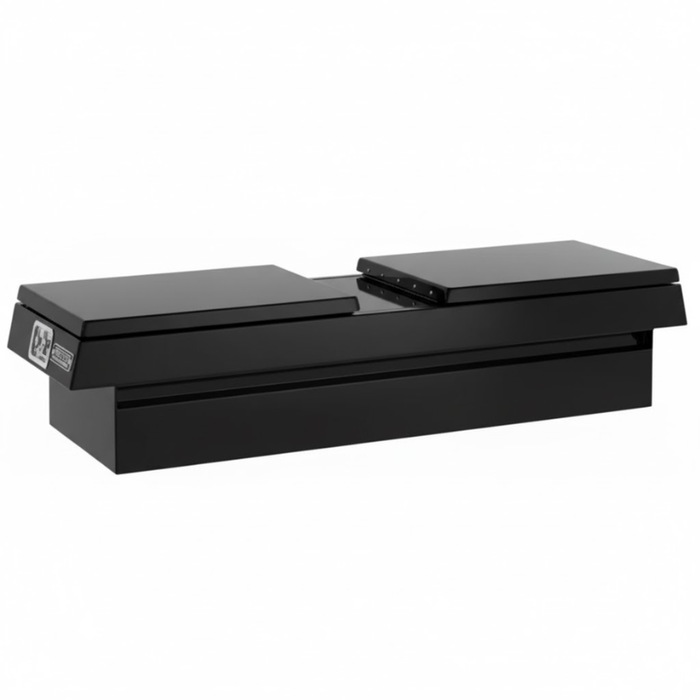ProTech Crossover 16X28X74 Gull Wing Box Smooth Lid Textured Black Standard Profile Includes Tray Model 54-6224-28-TB