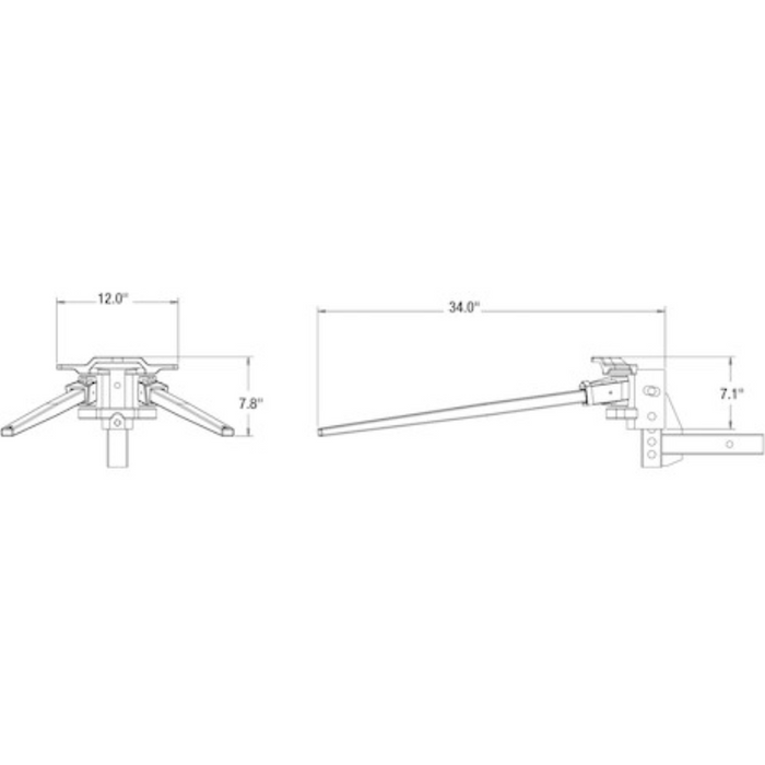 Buyers Products Weight Distributing Hitch Model 5421012