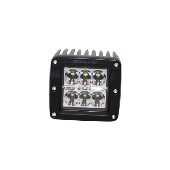 TrailFX 3X2 Square 6X3W Spot Pair Model 3X2CSPPR