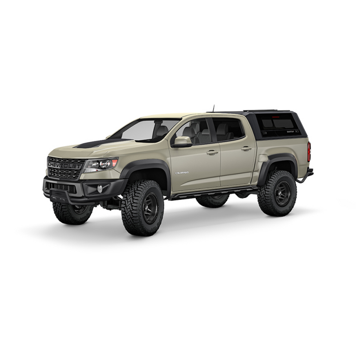 SmartCap Matte Black Truck Bed Cap EVO Sport Series w/ Horizontal Locks Model EV0106-MB