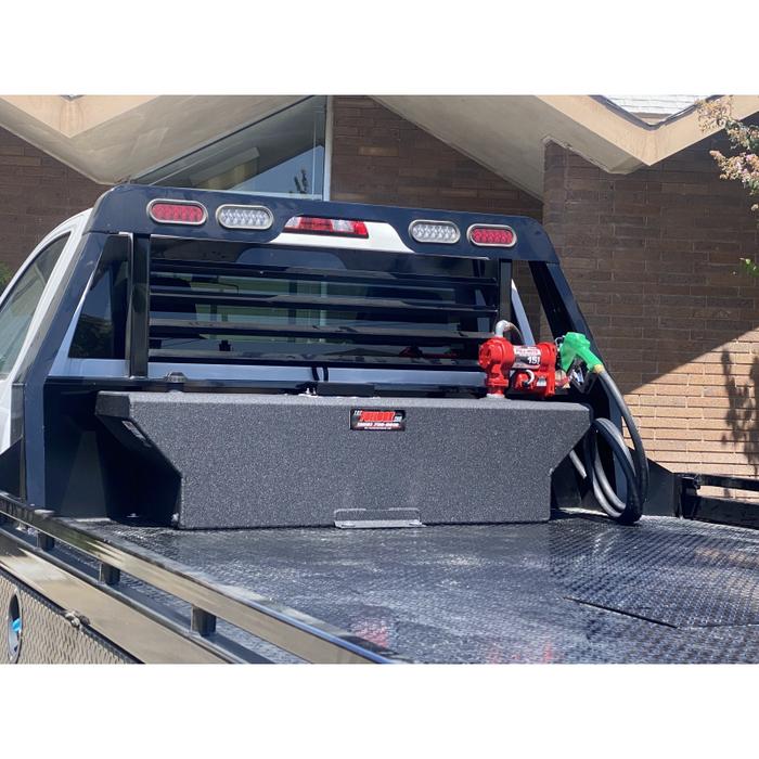 The FuelBox 50 Gallon Fuel Tank Smooth Spray Liner Finish Model FT50MS