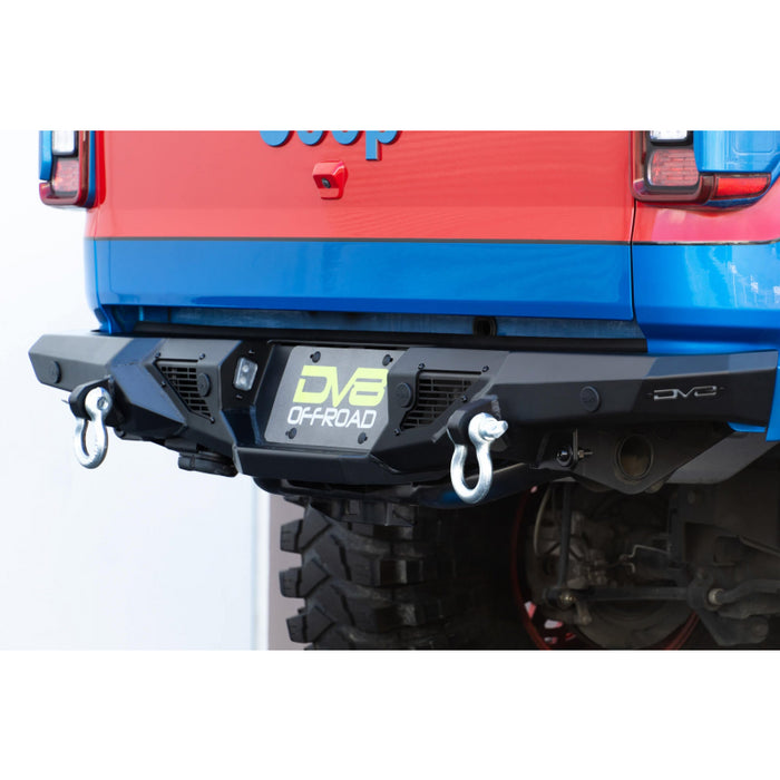 DV8 Offroad 2020-2025 Jeep Gladiator Spec Series Rear Bumper Model RBGL-09