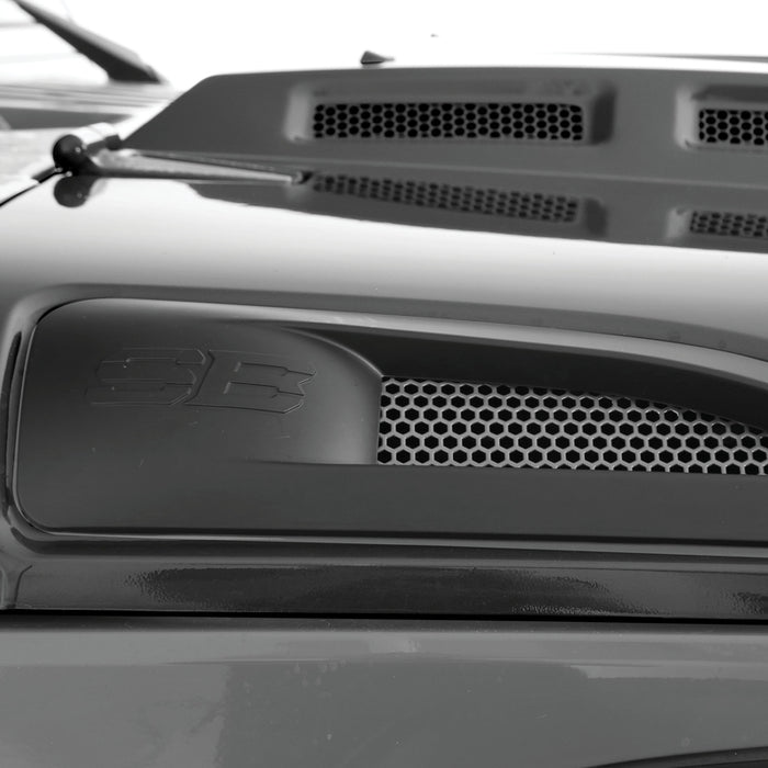 Smittybilt H.E.M.I Vented Hood - Unpainted (07-18 JK/JKU) Model 76500