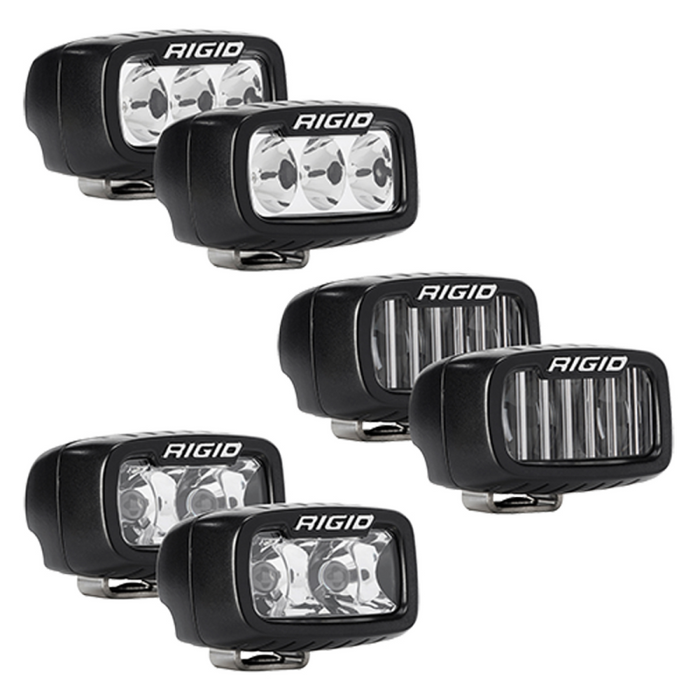 Rigid Industries 2021+ Bronco Mod Bumper Triple SAE SR-M Fog Light Kit Model 46731