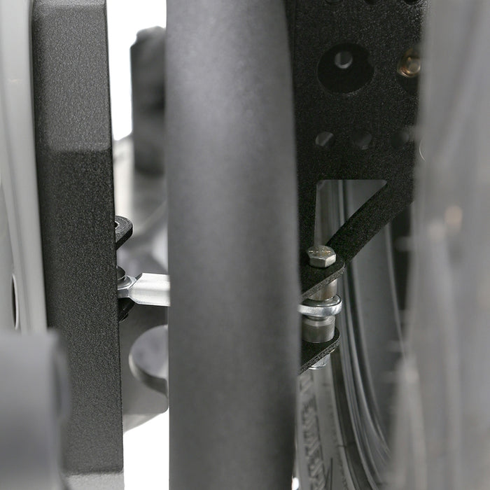 Smittybilt XRC Gen 2 Bolt-On Tire Carrier - Textured Black (07-18 JK/JKU) Model 76857
