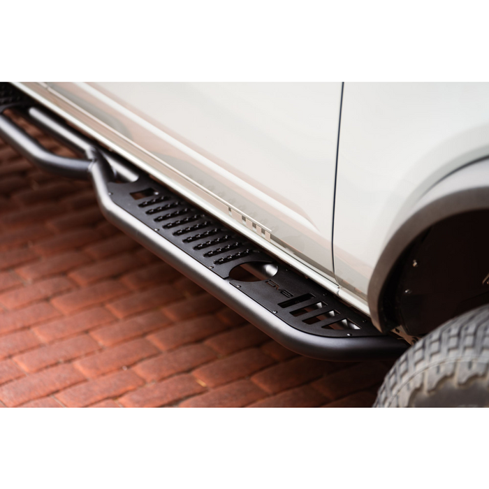 DV8 Offroad 4-Door OE Plus Series Running Boards Model SRBR-02