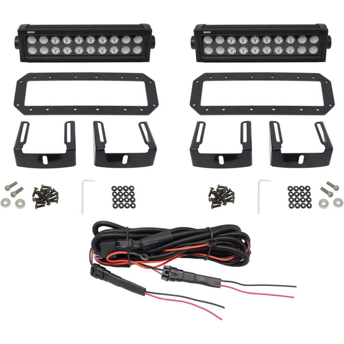 Westin HDX Flush Mount B-FORCE LED Light Kit 10 in. LED Light Bars Model 57-0035
