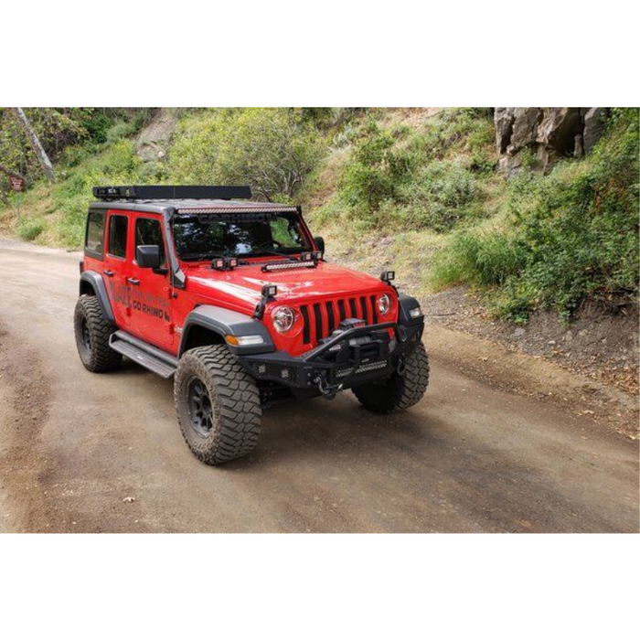 Go Rhino SRM400 58" Long x 52" Wide Fabricated Customizable Steel Basket Roof Rack Model 5934058T