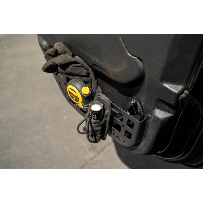 DV8 Offroad 2018-2026 Jeep WranglerJLU Gladiator JT Slim Rear Door ONLY Molle Pockets Model MPJL-08