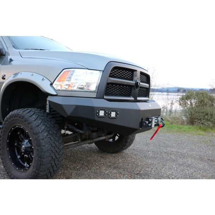 DV8 Offroad 2010-2018 Ram 2500 3500 Steel Front Bumper Model FBDR2-02