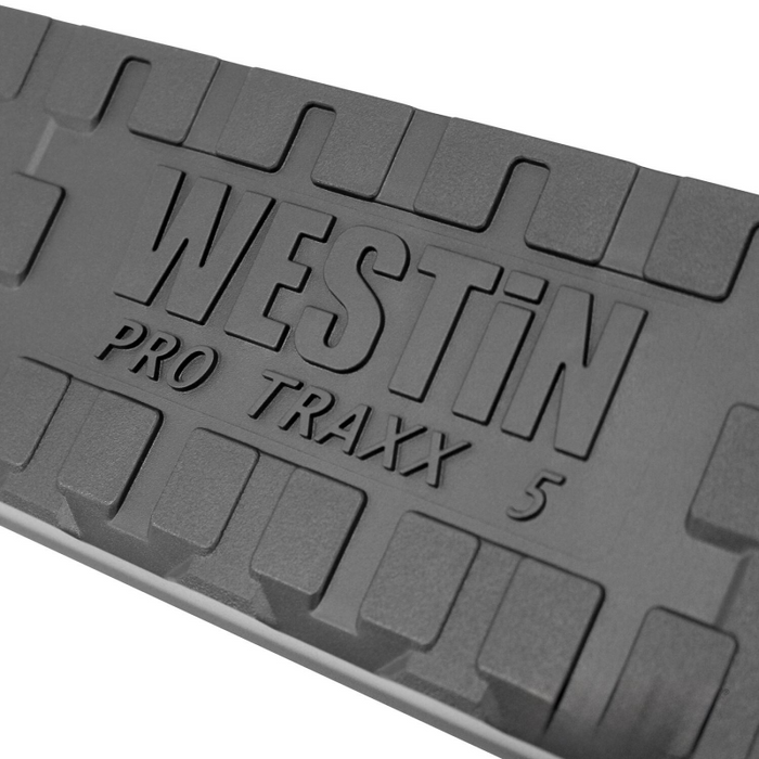 Westin PRO TRAXX 5 Oval Step Nerf Bars Black Steel Model 21-53705