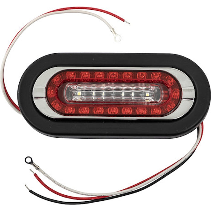 Buyers Products 6 Inch Combination LED Stop/Turn/Tail, Backup with Grommet and Plugs Model 5626261