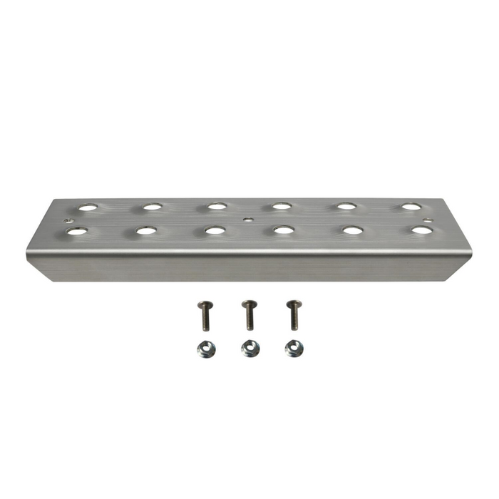 Westin HDX Stainless Drop Replacement Step Plate Kit 6 in. Step Plate w/Screws Model 56-100006