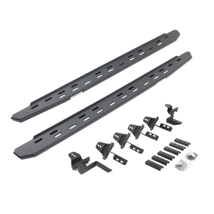 Go Rhino RB30 Slim Line Running Boards with Mounting Bracket Kit Model 69650568SPC