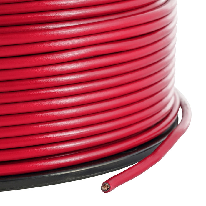 CURT Automotive Primary Wire, Red 500-Foot Trailer Wiring Spool, 60-Volt, 12-Gauge Model 57037
