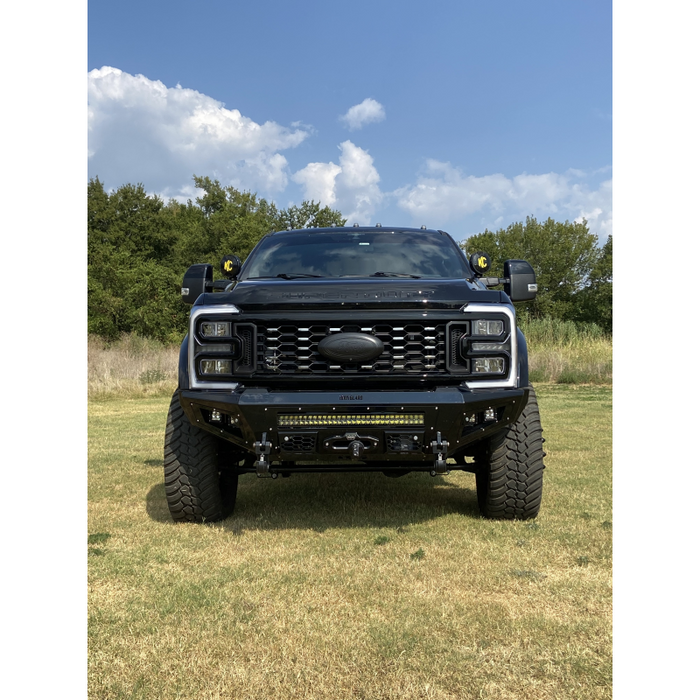 Bodyguard A2 Front Base - ACC Compatible No Sensors Bare Metal *Fits 450/550 Factory Fenders* Model CAF23DNBNN