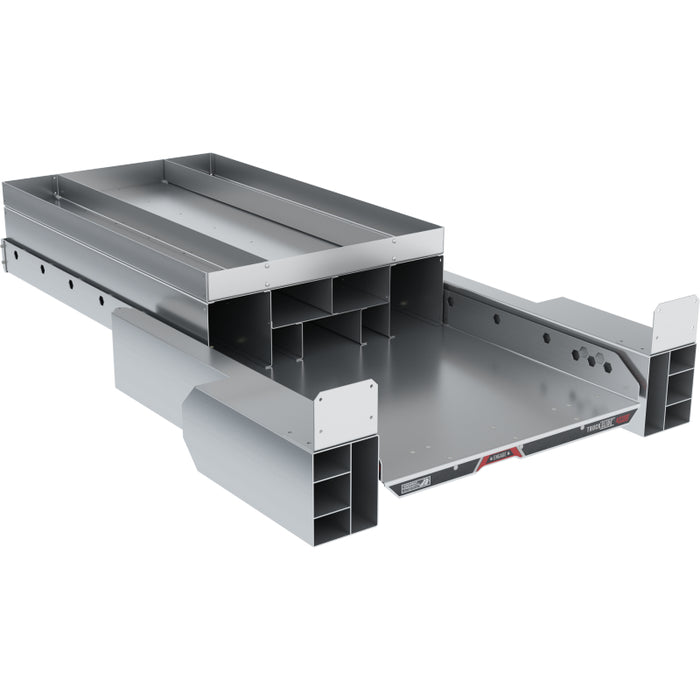 Highway Products Surveyor Pack w/ 1200 Pound Bed Slide w/ Organizer Tray and Rebar Boxes for 8 ft Beds Model 5601-205