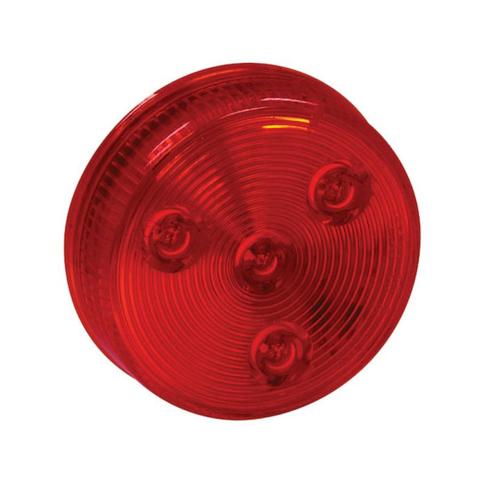 Buyers Products Bulk 2.5 Inch Red Round Marker/Clearance Light With 4 LED 5622550
