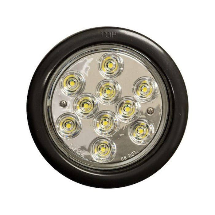 Buyers Products 6" Oval LED Backup Light Kit - 24 LEDs, Clear Lens, PL-2 Connector