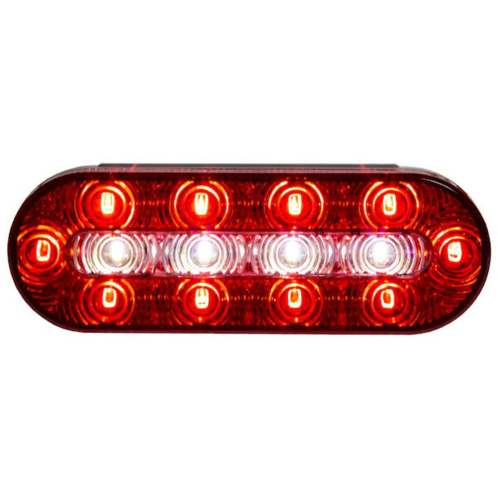 Buyers Products 6 Inch Oval LED Combination Stop/Turn/Tail And Backup Light (Light Only) 5626130