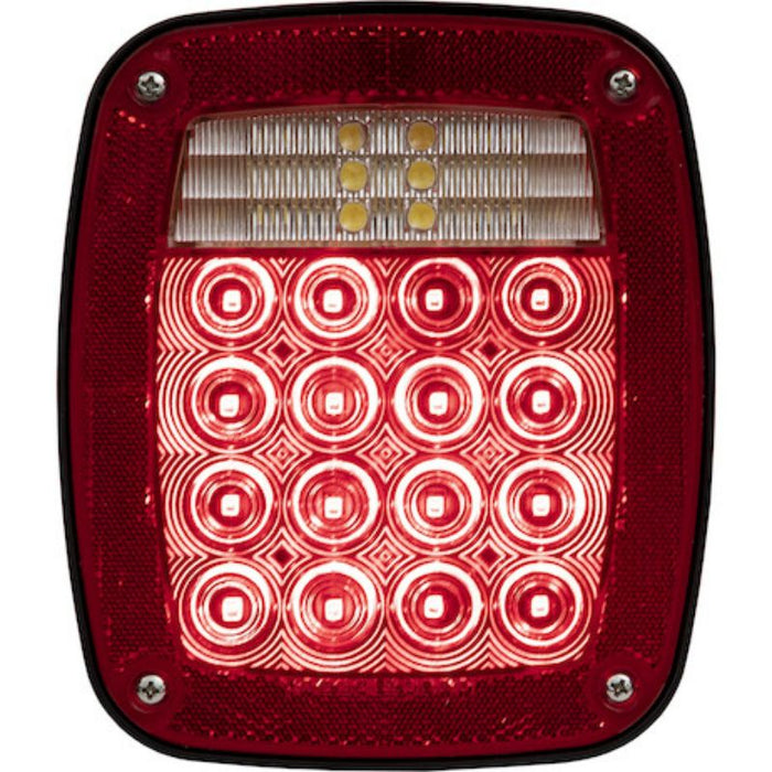 Buyers Products Passenger Side 5.75 Inch Red Stop/Turn/Tail Light Mode ...