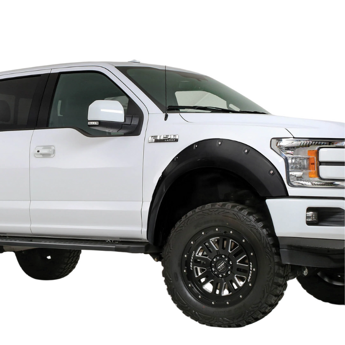 Smittybilt M1 Fender Flares - Painted - Shadow Black - 15-20 Ford F150 Model 17397-G1
