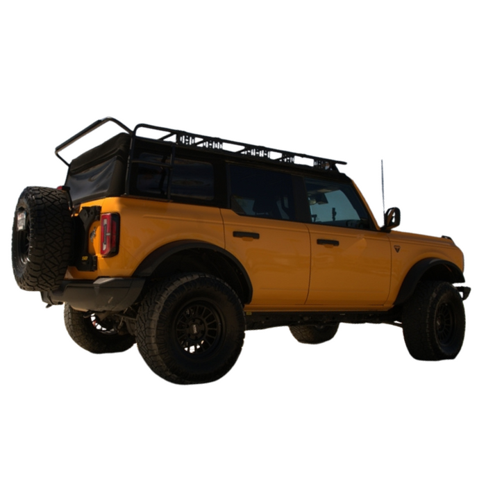 Smittybilt SRC Roof Rack - Textured Black (21+ Bronco 4DR) Model 78717