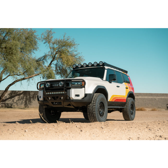 Rago Fabrication 2024 Toyota Land Cruiser 6" Rigid Round Light Mount for Rago Roof Rack Model AC770660103