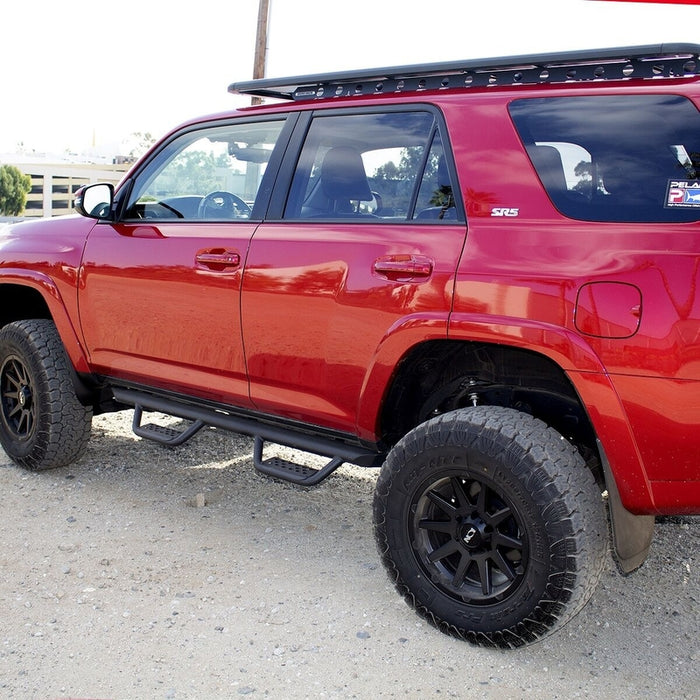 Go Rhino Dominator Xtreme D2 Side Steps with Rocker Panel Mounting Bracket Kit Model D224427T